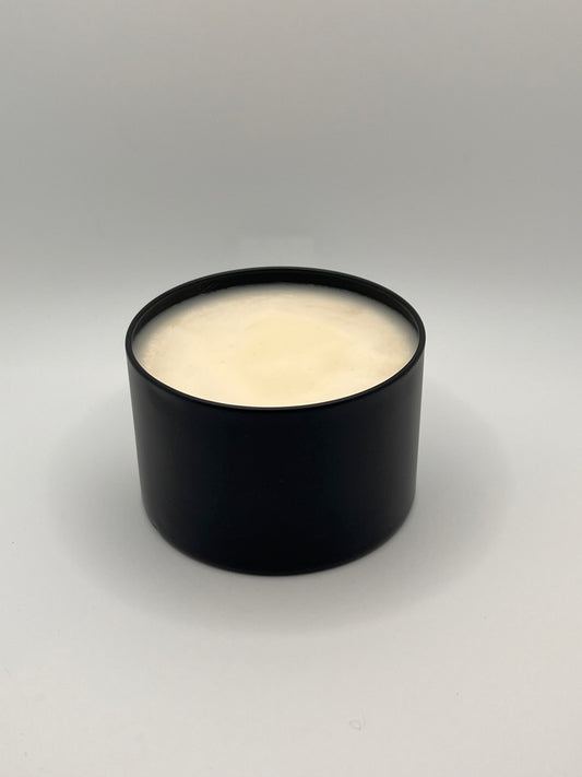 Wickless 7oz Candles for Lamp Warmers Black Tin or Glass Jar (Made to Order)