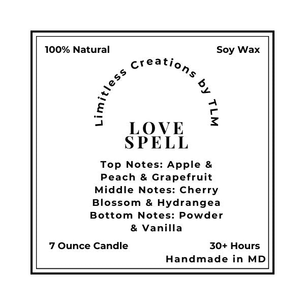 Limitless 7oz & 14oz Candles (Made to Order)