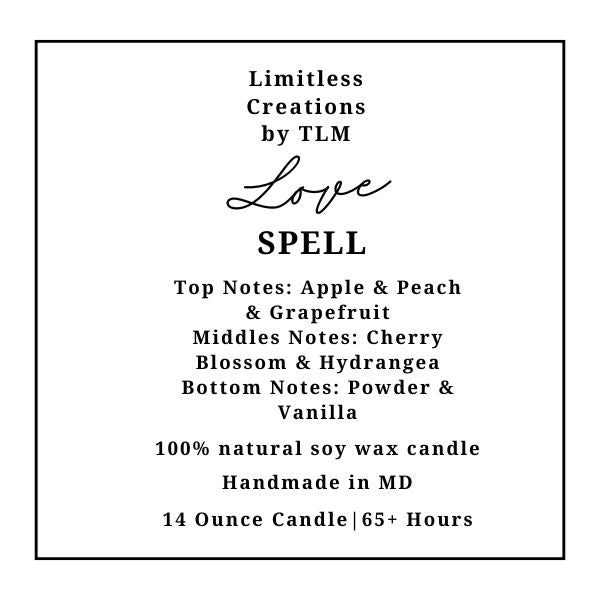 Limitless 7oz & 14oz Candles (Made to Order)