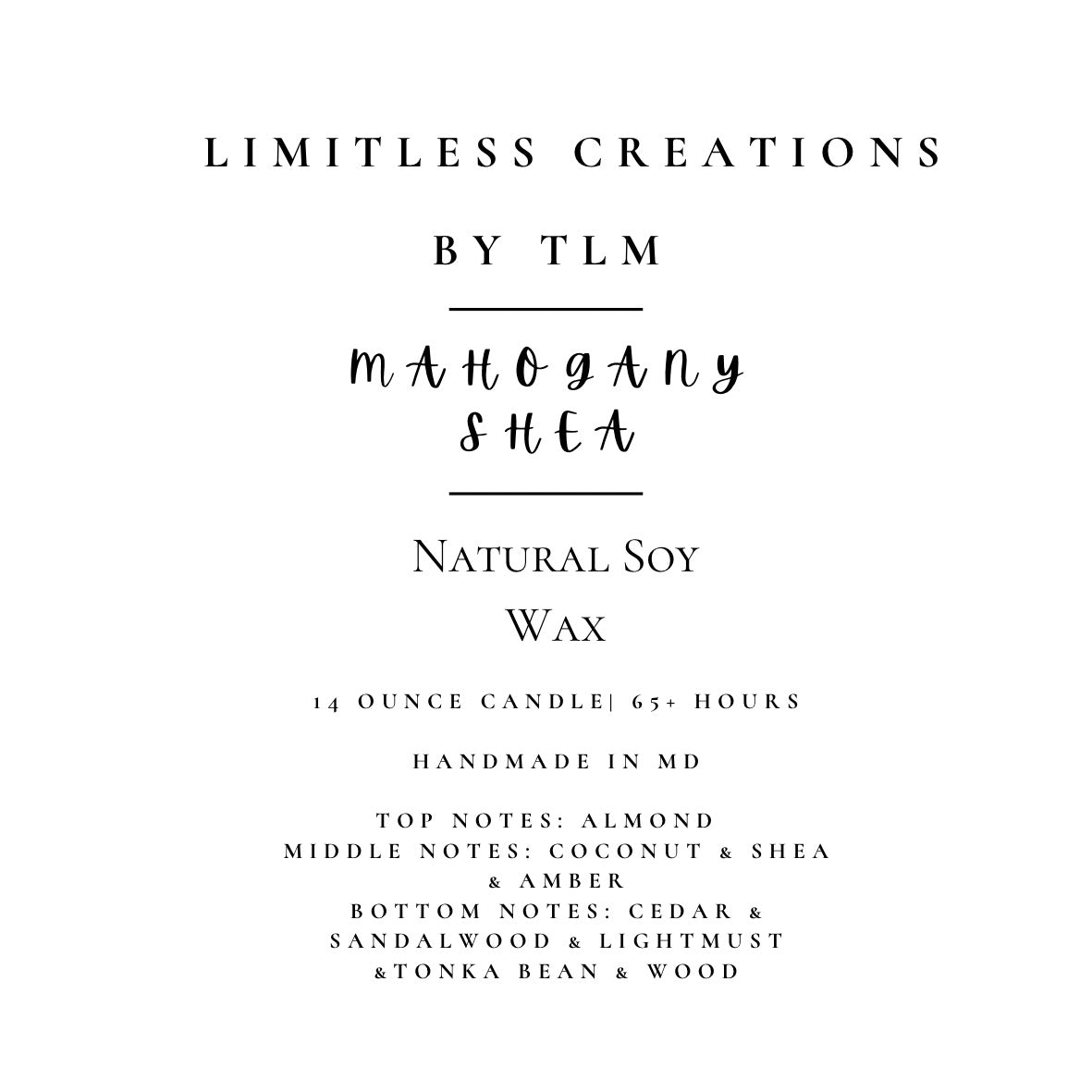 Boys to Men Candle 7oz & 14oz Candles (Made to Order)