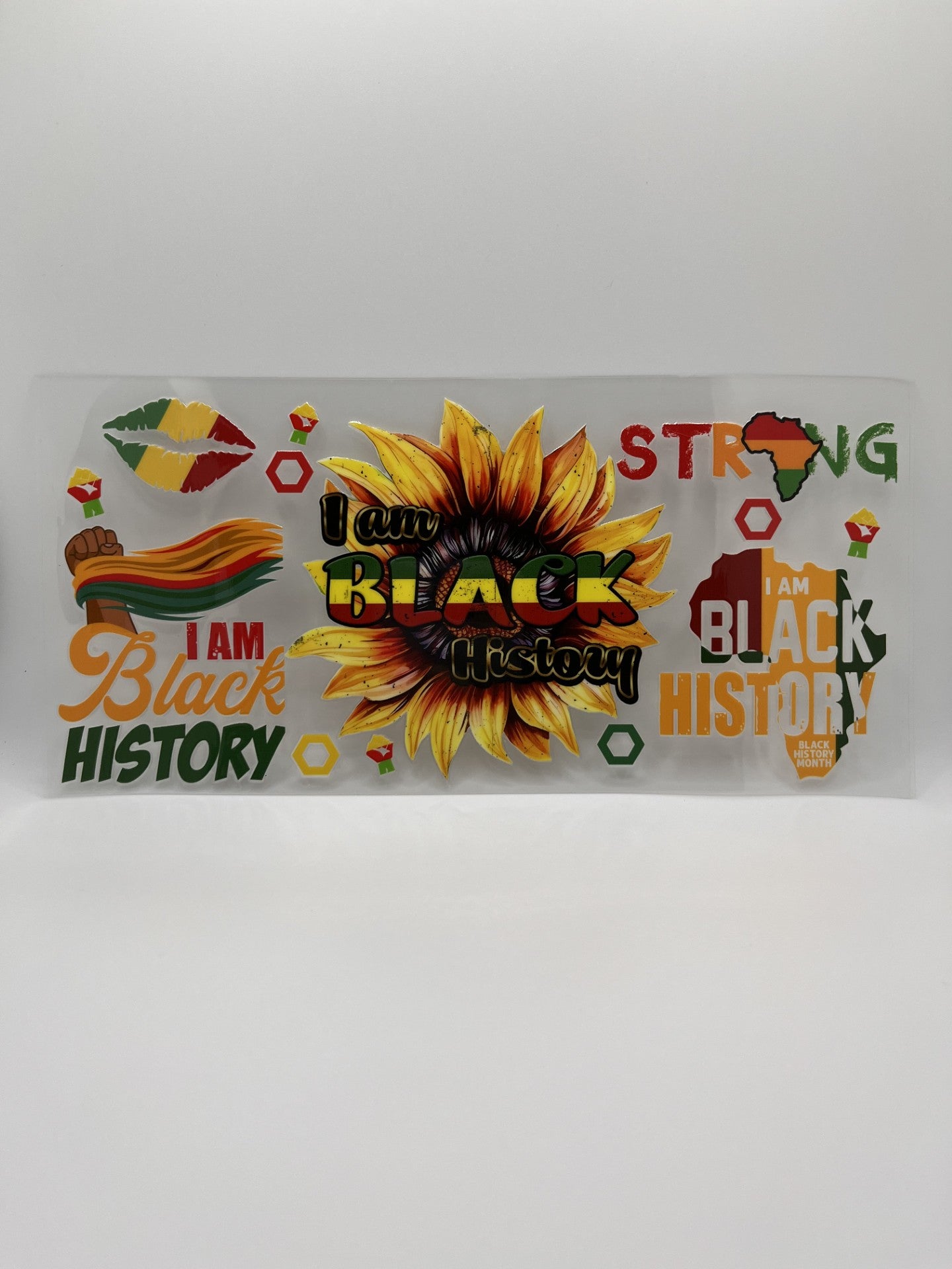 UV DTF WRAPS Catalog- Juneteenth (PLEASE READ PRODUCT DESCRITPION)