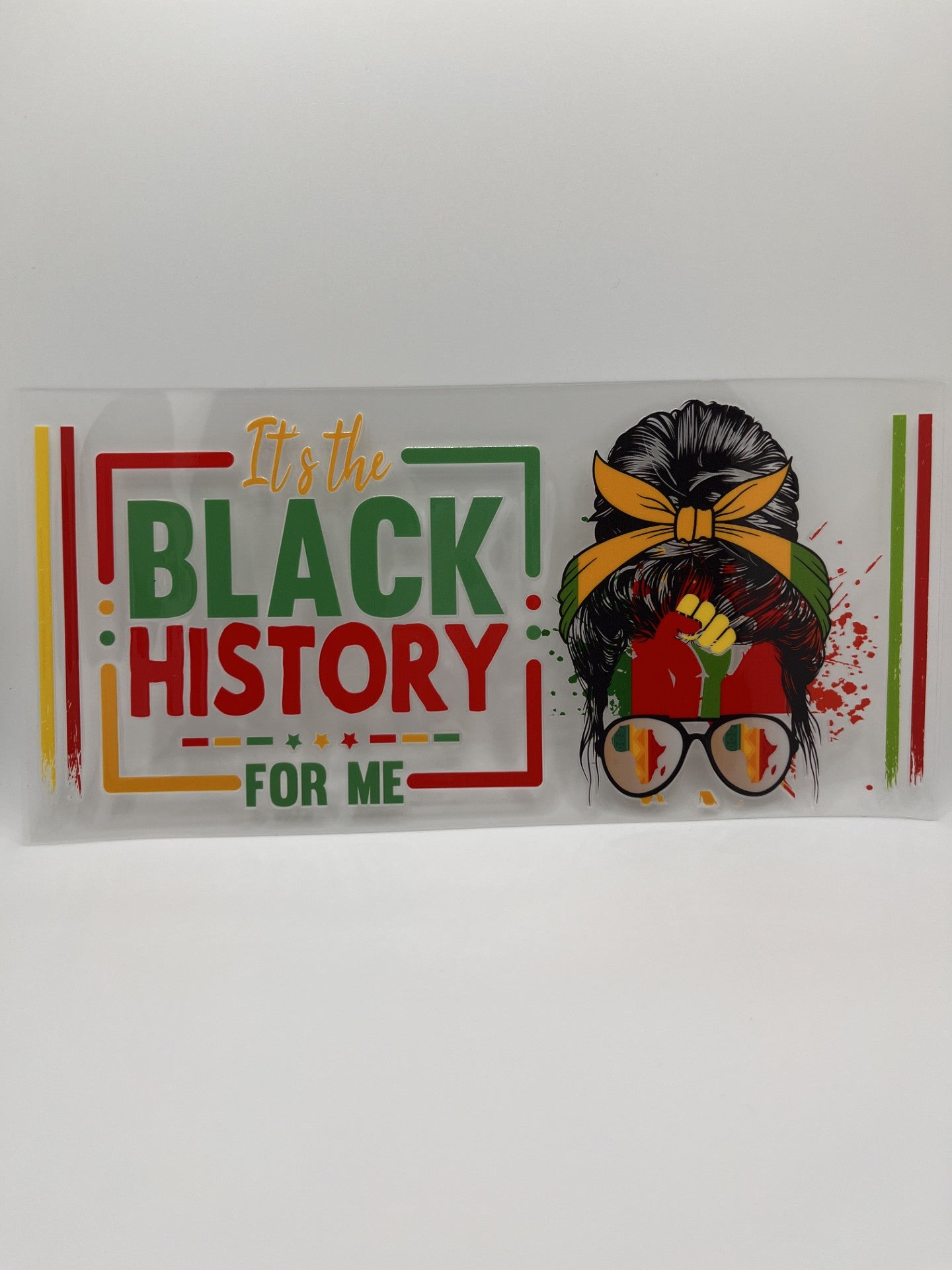 UV DTF WRAPS Catalog- Juneteenth (PLEASE READ PRODUCT DESCRITPION)