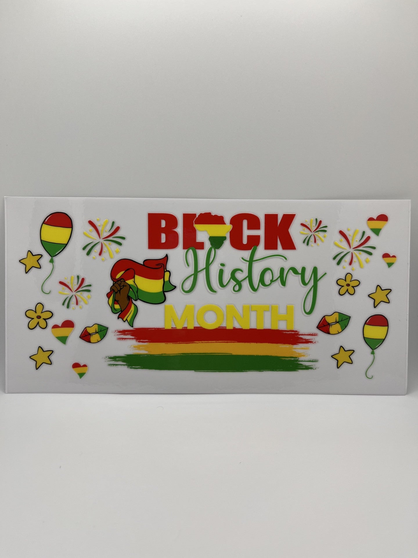 UV DTF WRAPS Catalog- Juneteenth (PLEASE READ PRODUCT DESCRITPION)