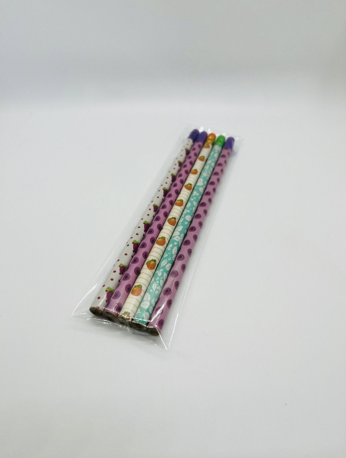 Assorted Writing Pencils- 5 pieces